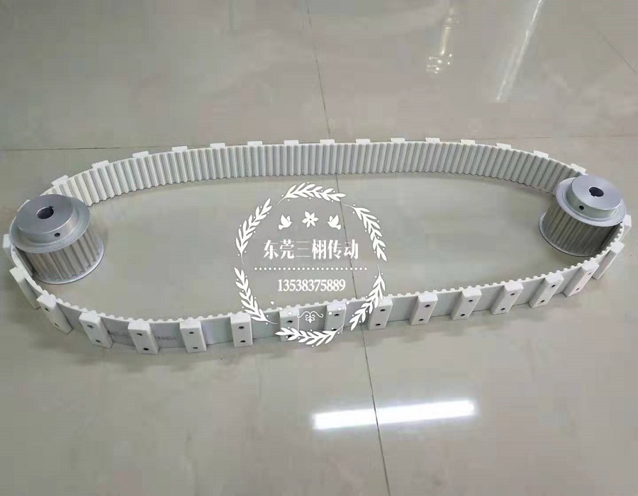 加螺母擋塊同步帶