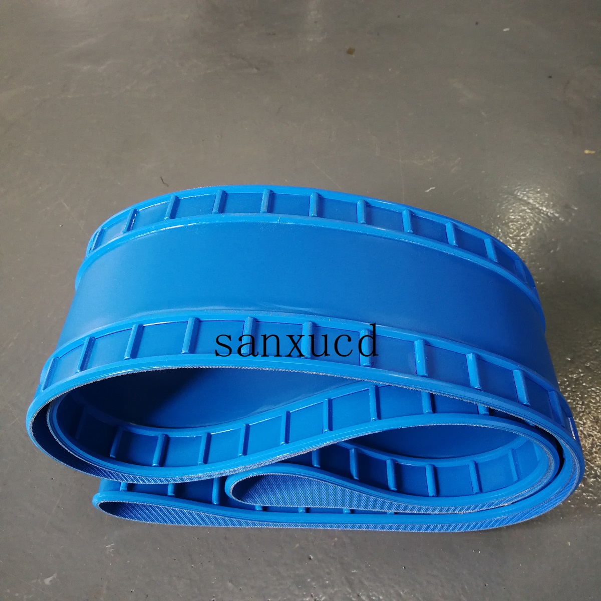 PU輸送帶加定位條，導(dǎo)條輸送帶